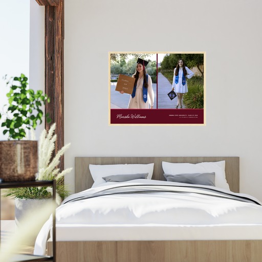 Graduation Photo Shoot Poster - Photo Collage Print 6