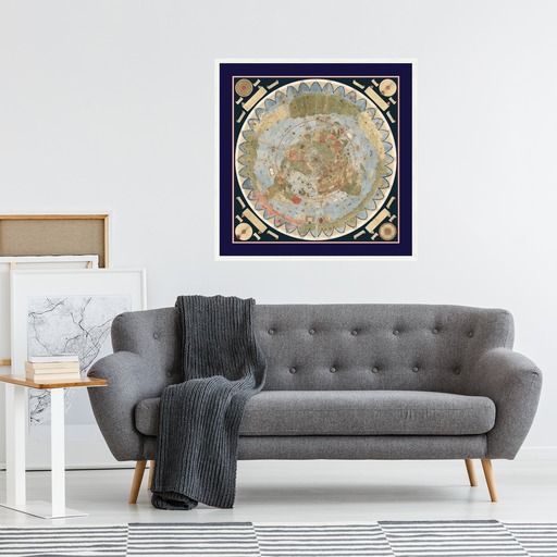 Urbano Monti — World Map as of 1587 4