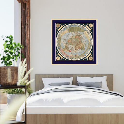 Urbano Monti — World Map as of 1587 5