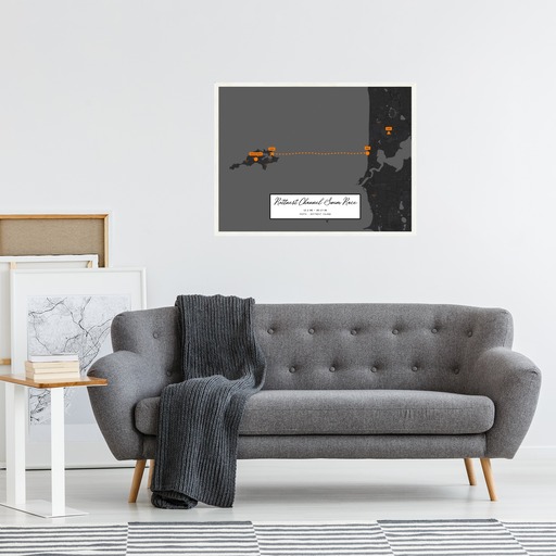 Rottnest Channel Swim Race - Route Map 4