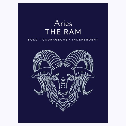 Aries in Fine Line Print - Custom Zodiac Sign Poster 6