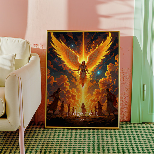 Judgement in Enchanted Surrealism Print - Custom Tarot Card Poster 10