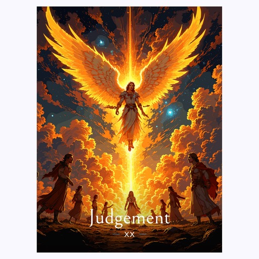 Judgement in Enchanted Surrealism Print - Custom Tarot Card Poster 6