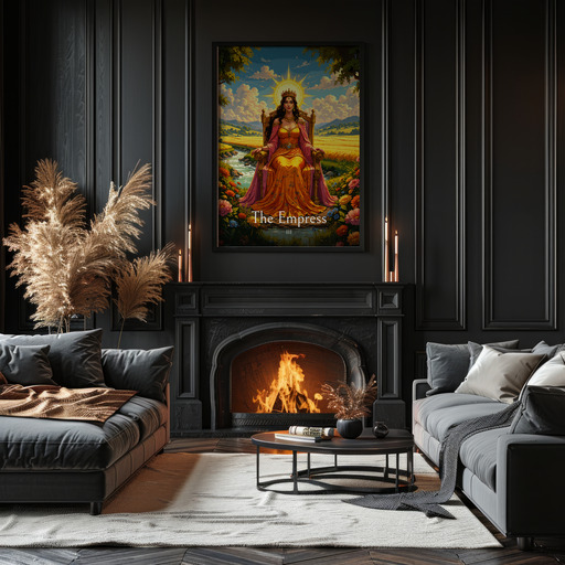 The Empress in Enchanted Surrealism Print - Custom Tarot Card Poster 11