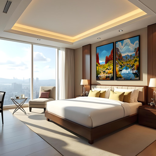 Joshua Tree National Park Travel Print - Vintage Travel Art Poster 10