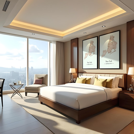 New York State Poster - Boundary Map 10