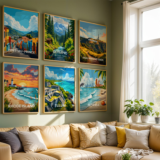 Tulúm Travel Print - Vintage Travel Art Poster 8