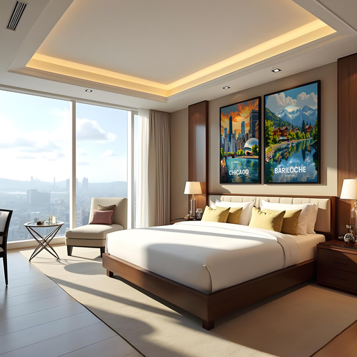 Bariloche Travel Print - Vintage Travel Art Poster 10