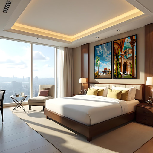 Zagreb Travel Print - Vintage Travel Art Poster 10