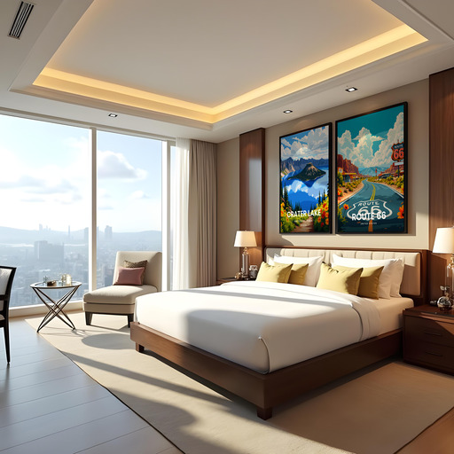 Route 66 Travel Print - Vintage Travel Art Poster  10