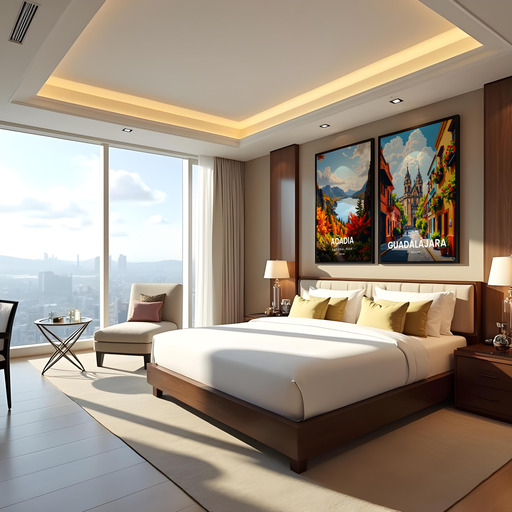 Guadalajara Travel Print - Vintage Travel Art Poster  10