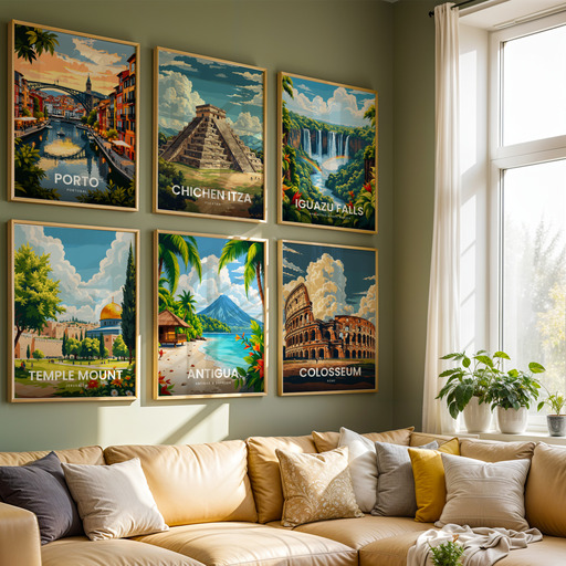 Antigua Travel Print - Vintage Travel Art Poster 8