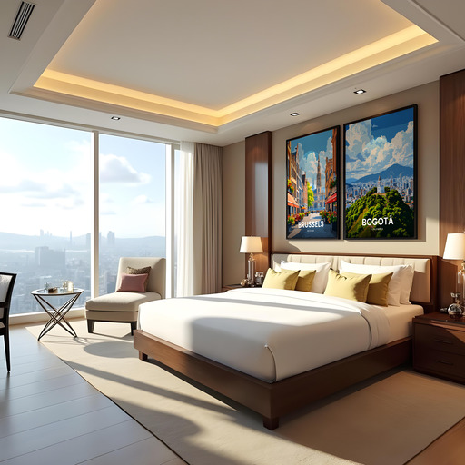 Bogotá Travel Print - Vintage Travel Art Poster 10