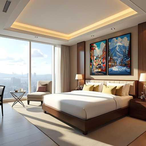 Park City Travel Print - Vintage Travel Art Poster 10