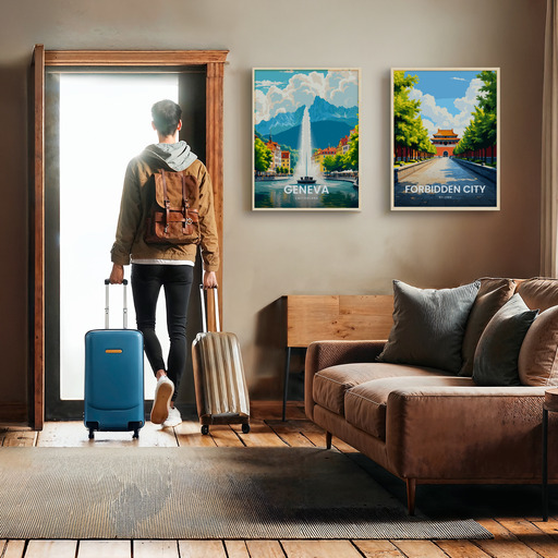 Geneva Travel Print - Vintage Travel Art Poster 11