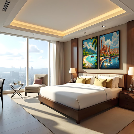 Muscat Travel Print - Vintage Travel Art Poster  10