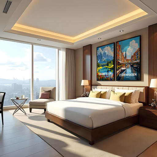 Copenhagen Travel Print - Vintage Travel Art Poster 10