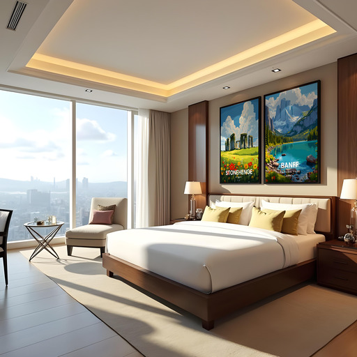 Banff National Park Travel Print - Vintage Travel Art Poster 10