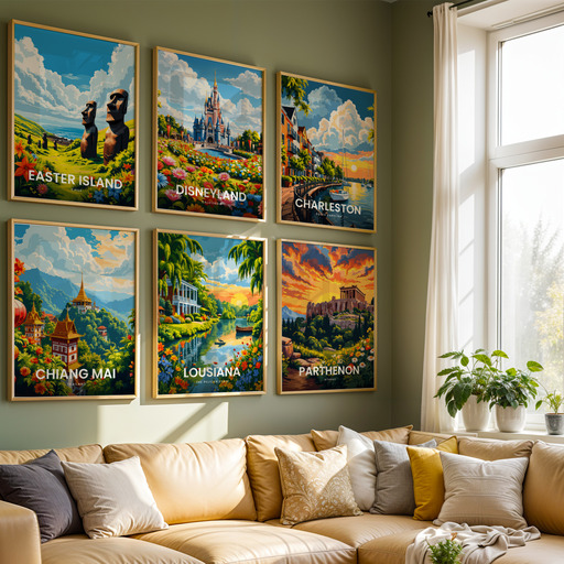 Louisiana Travel Print - Vintage Travel Art Poster 8