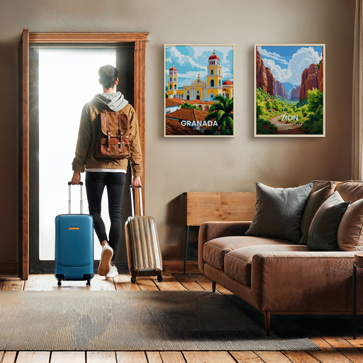 Granada Travel Print - Vintage Travel Art Poster 10