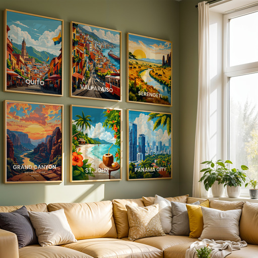 St. John Travel Print - Vintage Travel Art Poster 8