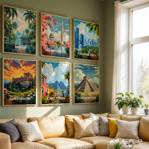 Cape Town Travel Print - Vintage Travel Art Poster 8