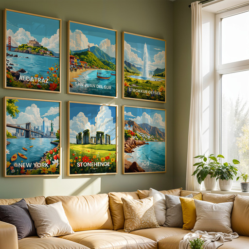 Stonehenge Travel Print - Vintage Travel Art Poster 8