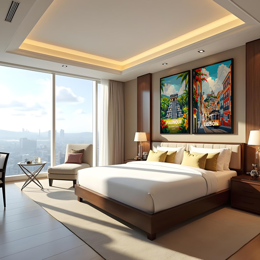 Lisbon Travel Print - Vintage Travel Art Poster 10