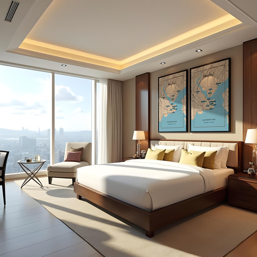 Istanbul Airbnb Tourist Poster in Road Trip - Street Map 9