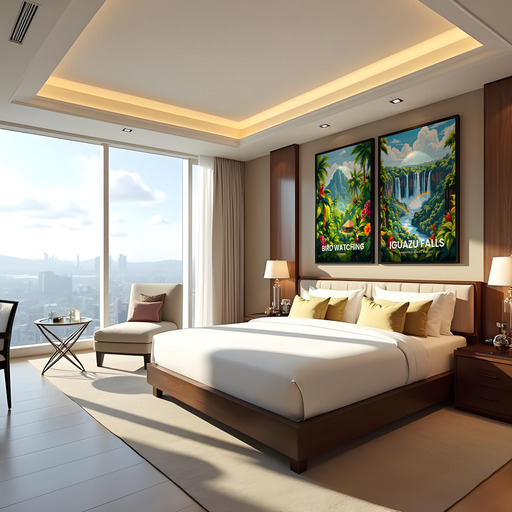 Iguazu Falls Travel Print - Vintage Travel Art Poster 10