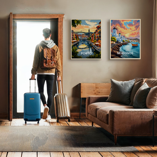 Porto Travel Print - Vintage Travel Art Poster 11