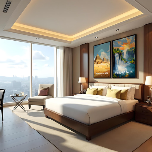 Victoria Falls Travel Print - Vintage Travel Art Poster 10