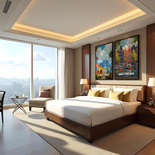 Amsterdam Travel Print - Vintage Travel Art Poster 10