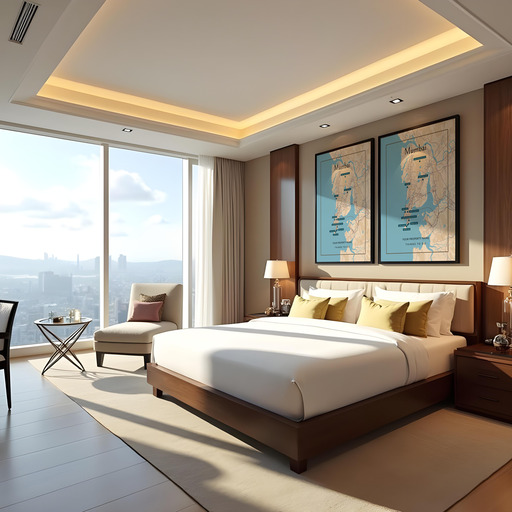 Mumbai Airbnb Tourist Poster in Road Trip - Street Map 10