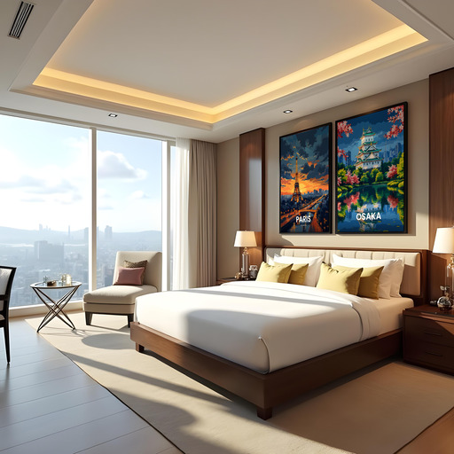 Osaka Travel Print - Vintage Travel Art Poster 10