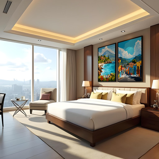 Port-au-Prince Travel Print - Vintage Travel Art Poster 9