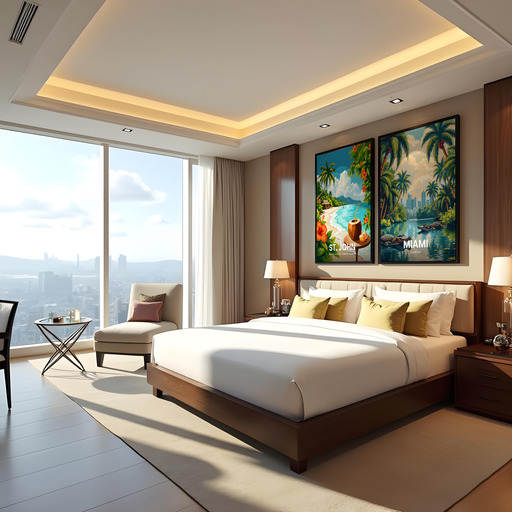 Miami Travel Print - Vintage Travel Art Poster 10