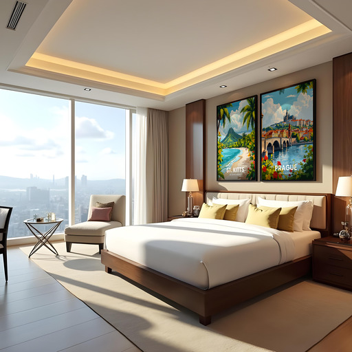 Prague Travel Print - Vintage Travel Art Poster  10