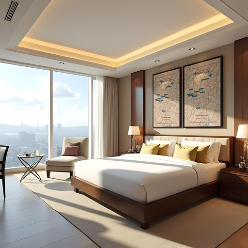 Mexico City Airbnb Tourist Poster in Road Trip - Street Map 10