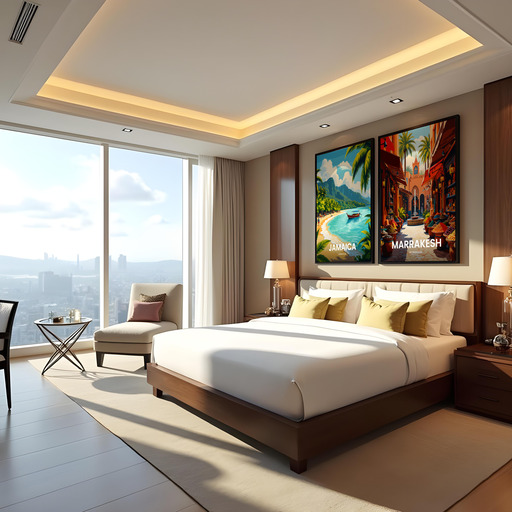 Marrakesh Travel Print - Vintage Travel Art Poster 10