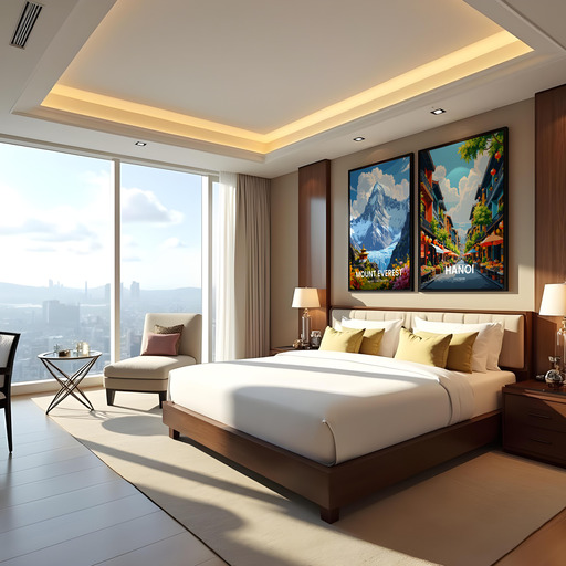 Hanoi Travel Print - Vintage Travel Art Poster 10