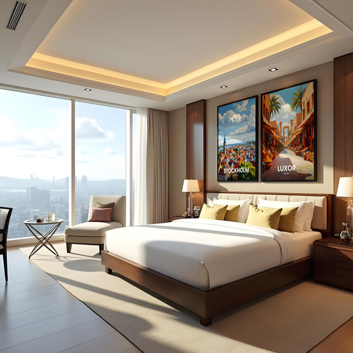 Luxor Travel Print - Vintage Travel Art Poster 9