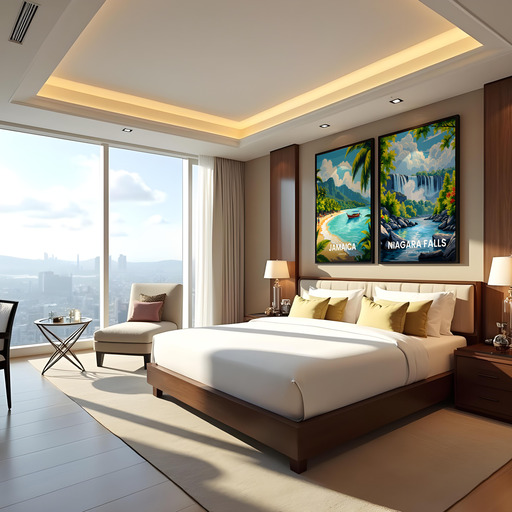 Niagara Falls Travel Print - Vintage Travel Art Poster 10