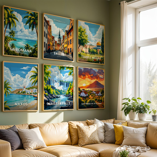 Niagara Falls Travel Print - Vintage Travel Art Poster 8