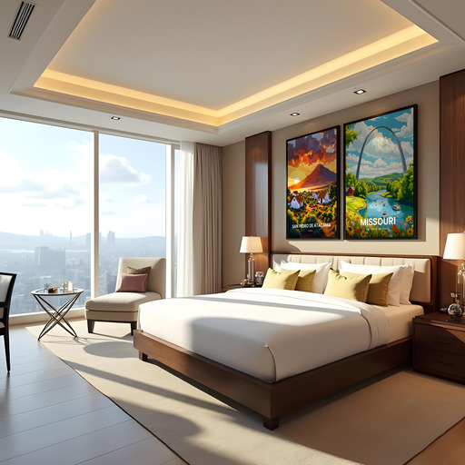 Missouri Travel Print - Vintage Travel Art Poster 10