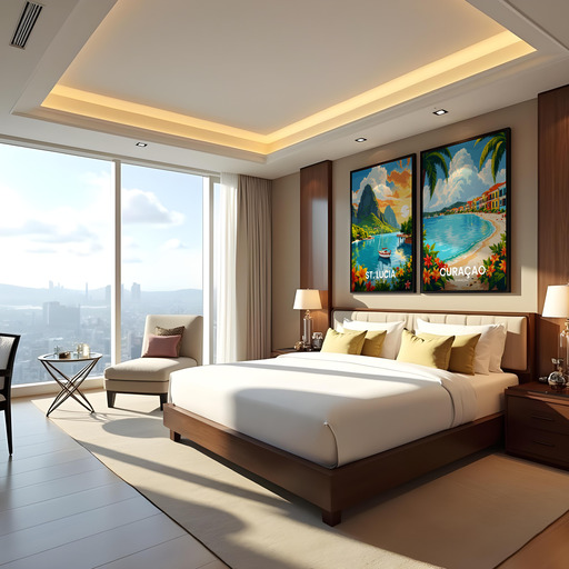 Curaçao Travel Print - Vintage Travel Art Poster 10