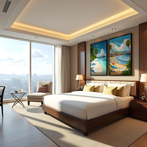 Venice Beach Travel Print - Vintage Travel Art Poster 10