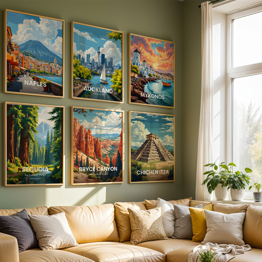 Bryce Canyon National Park Travel Print - Vintage Travel Art Poster 8