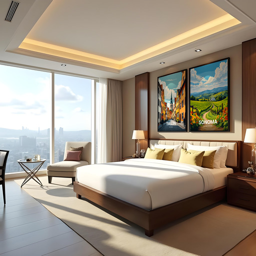 Sonoma Travel Print - Vintage Travel Art Poster 10