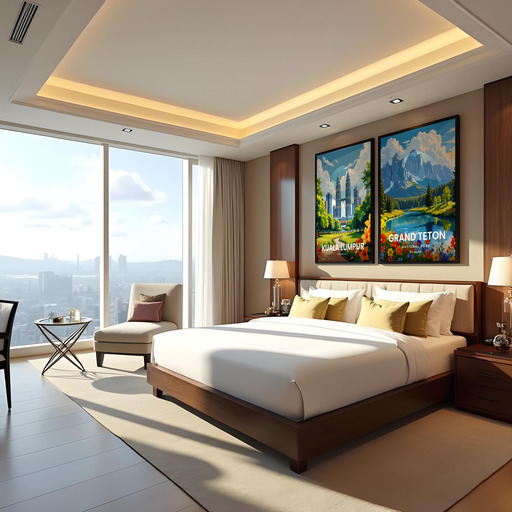 Grand Teton National Park Travel Print - Vintage Travel Art Poster 10